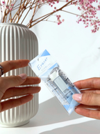 pastel eraser aesthetic Japanese stationery clean erasing compact blue case