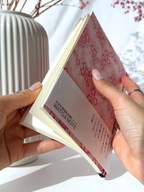 Hand-dyed washi paper sakura cherry blossom Japanese binding notebook handmade cherry blossom journal