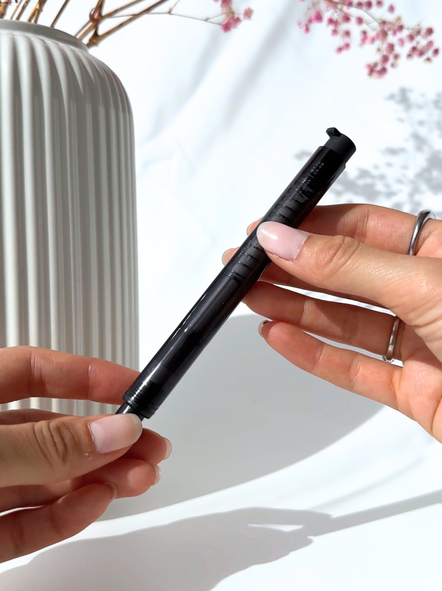 Tombow Mono stick eraser black aesthetic Japanese stationery minimal collection