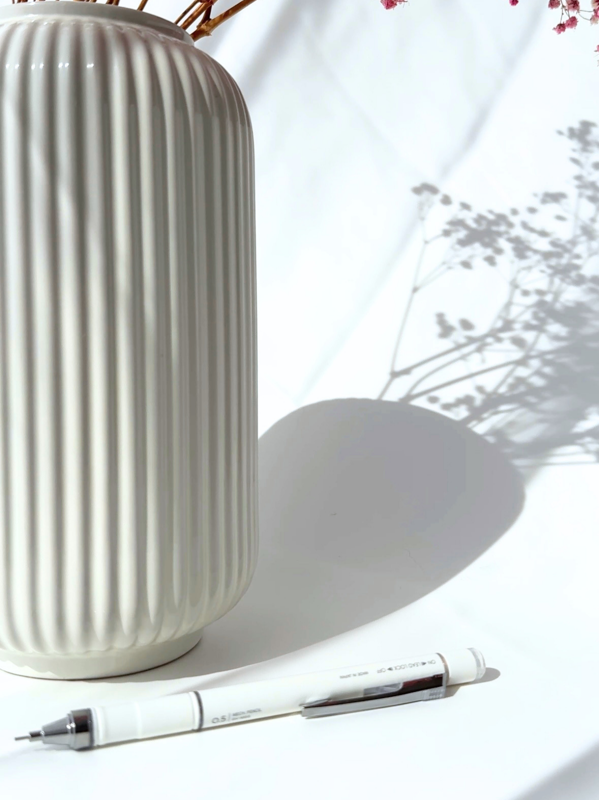 Tombow Monograph Grip mechanical pencil ivory 0.5mm aesthetic Japanese stationery shake mechanism